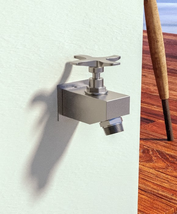 Rainware Outdoor Shower - Miami Footwash Tap 8103 - Footwash Tap SS316 Rainware Outdoor Shower - Miami Footwash Tap 8103 - Footwash Tap SS316